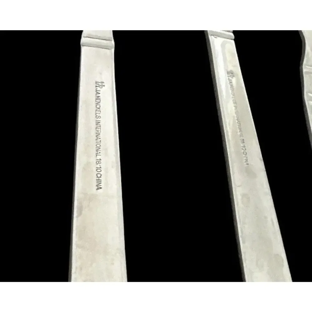 JA Henckles EARL 18/10 Stainless Glossy 5 pc Dinner Spoon 8 3/8”